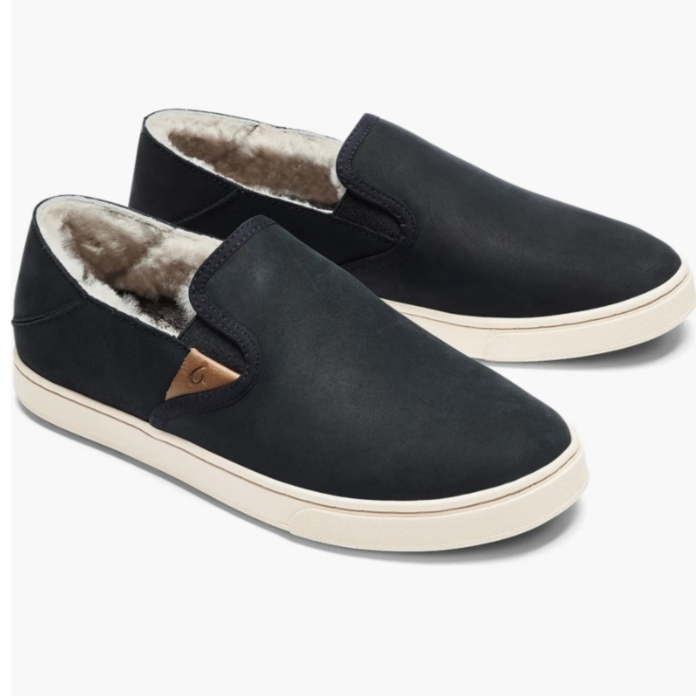 OluKai | Pehuea Heu Genuine Shearling Slip-On Sneaker
